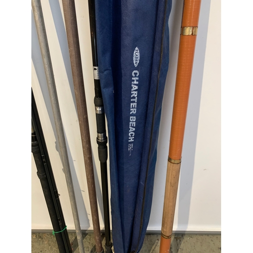 402 - Lot of Fishing Rods