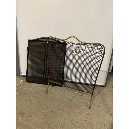 515 - Pair of Metal Fireplace Guards