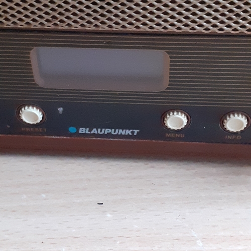 25 - Blaupunkt, DAB/FM radio and Dual Alarm Clock. Model number NE-6212.  Working order