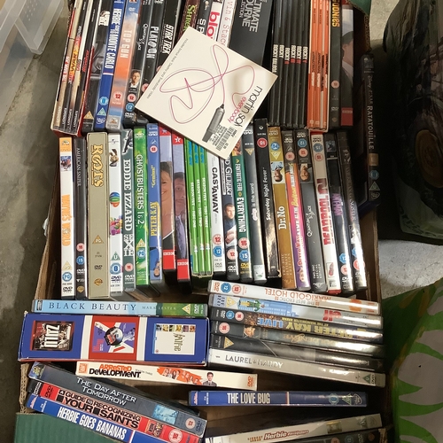 386 - Large collection of DVDs & Blu-ray inc legally blonde, Garfield, blitz, herbie, divergent, transform... 