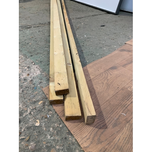 541 - Four 10ft Lengths of Wood