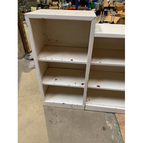 549 - Metal Garage Storage/Shelving Unit