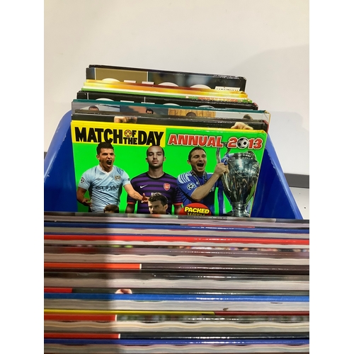 384 - Collection of match of the day football annuals