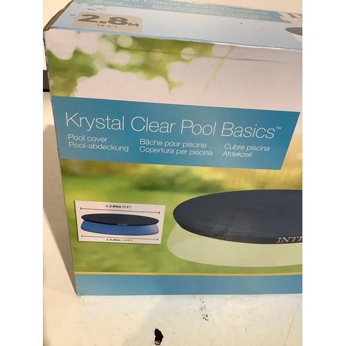 459 - Intel Krystal clear pool cover 2.8 m