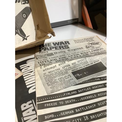 484 - Collection of war newspapers