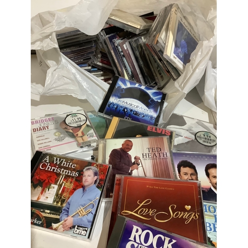 487 - Large array of CDs includes dusty Springfield love songs Celine dion elvis and loads more