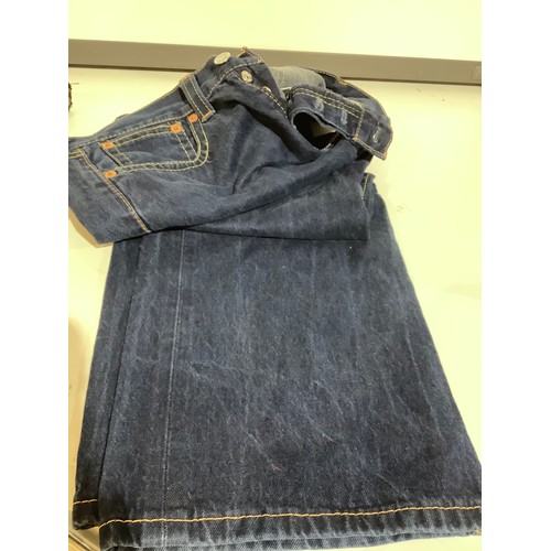 447 - Pair of Levi Jeans. W32 L34