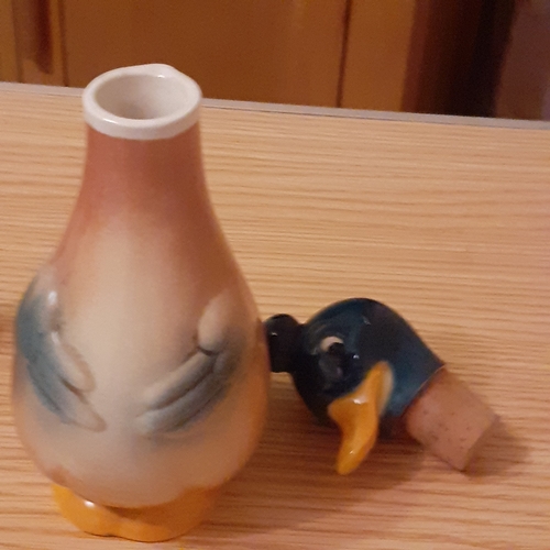 113A - Goebel Milk Jug and Vinegar/Dressing Pot with detachable duck head.