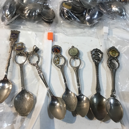 71 - Selection of Collectible Silver plated Spoons