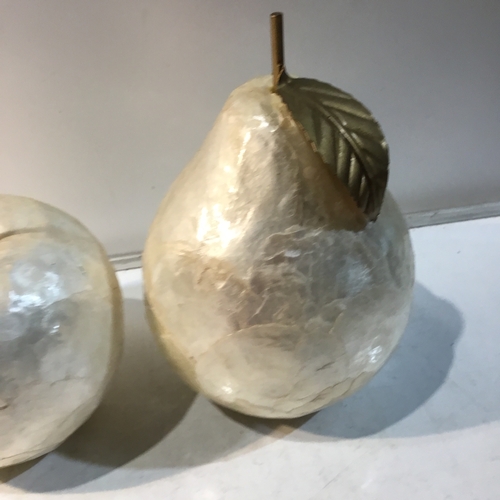 96 - Apple and Pear Decorative Ornaments