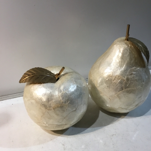 96 - Apple and Pear Decorative Ornaments