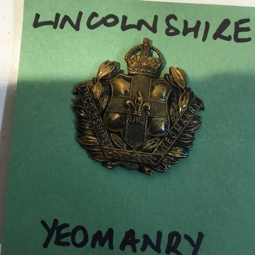 100 - Lincolnshire Yeomandry Cap Badge