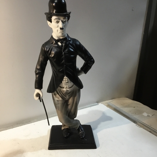 130 - Charlie chaplin figure approx 17 inch