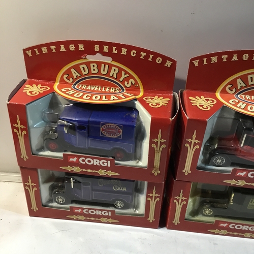 143 - Collection of Four Cadburys Diecast Models by Corgi