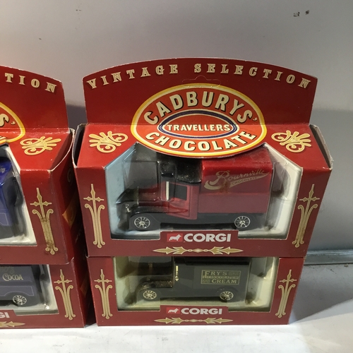 143 - Collection of Four Cadburys Diecast Models by Corgi