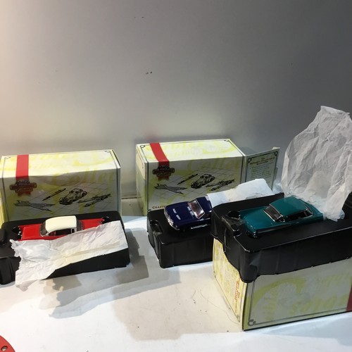 134 - Three Matchbox Collectibles Die Cast Cars in original boxes