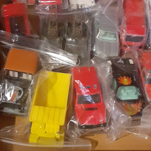 143A - Good quantity of Majorette diecast vehicles from 1970s to more modern. Some playworn but mostly good... 