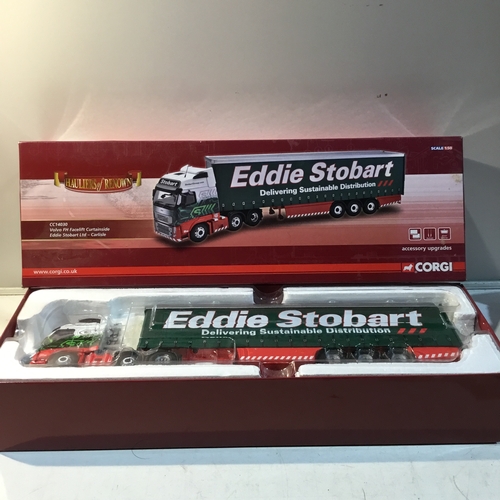 219 - Eddie Stobart CC14030 scale 1:50 hauliers of Renown Volvo FH facelift curtain side die cast vehicle