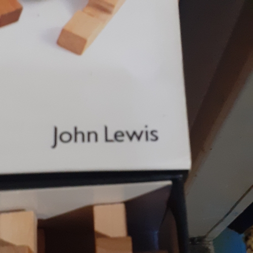 425 - New in box John Lewis wooden puzzles. Has instructions and solutions. Take apart, shuffle and spend ... 