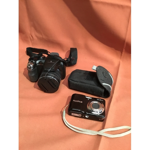 401 - Fujifilm S4500 DSLR bridge camera & A235 digital camera