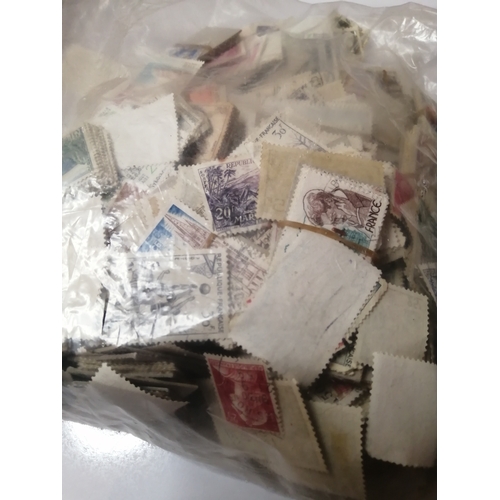 43A - Large bag of mixed stamps