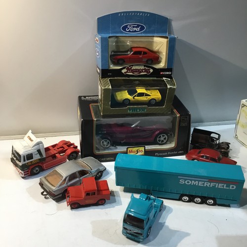 227 - Quantity of die cast vehicles inc Ford, Maisto and Eddie Stobart