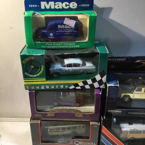 234 - Die cast vehicles to include Mace, Whisky Trial & more