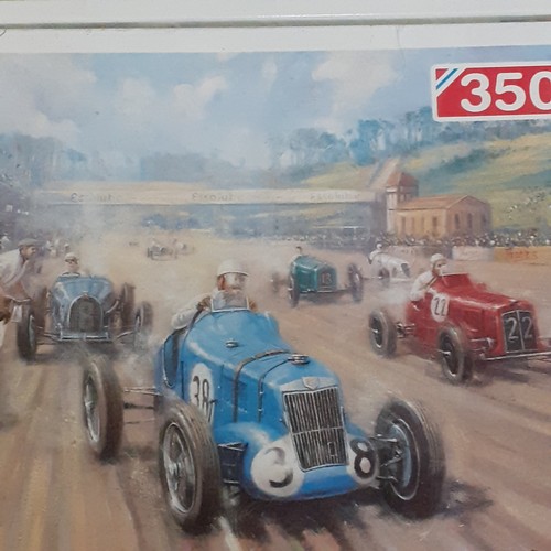 421 - 2 x Falcon Jigsaws, sealed as new. Vintage transport scenes. Great detail. 350 pieces. Great stockin... 