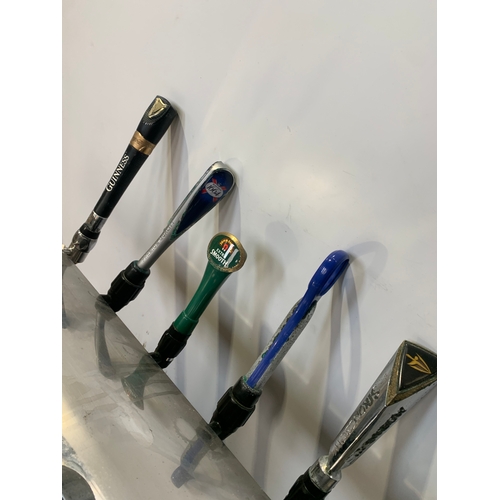 5 way beer pump inc Guinness, Kronenbourg, John Smiths, Fosters & Strongbow