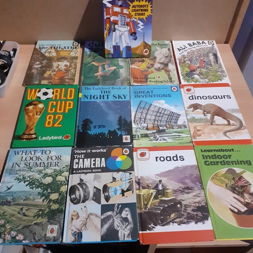 4 - Quantity of Ladybird books including World Cup '82, Transformers and numerous subjects around Scienc... 