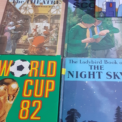 4 - Quantity of Ladybird books including World Cup '82, Transformers and numerous subjects around Scienc... 