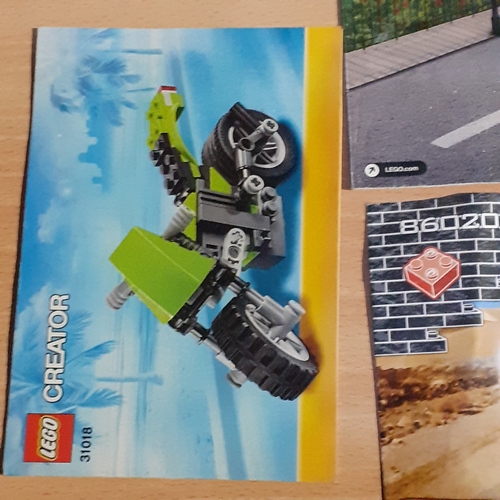 3 - A quantity of Lego instruction booklets. Mostly Lego Creator