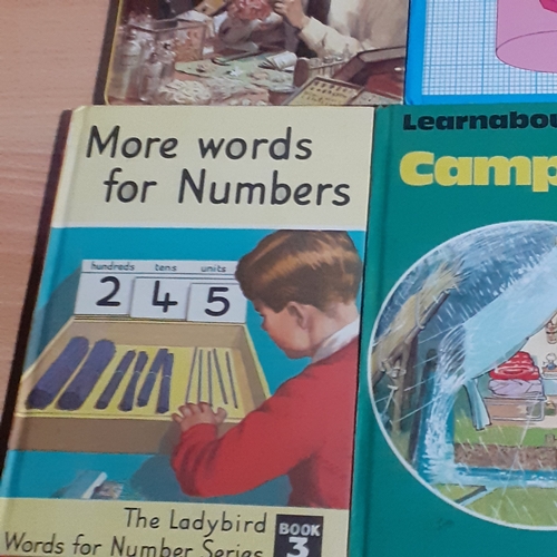 1 - Quantity of Ladybird books. Subjects mainly around History, Sports and learning etc. Inquisitive min... 