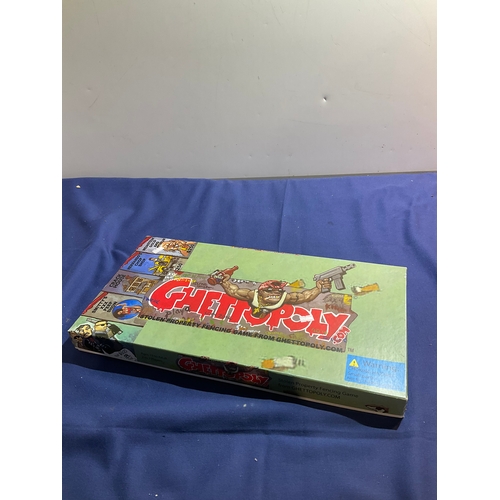 207 - Ghettopoly monopoly style board  game complete