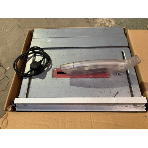 550 - 210mm bench top table saw