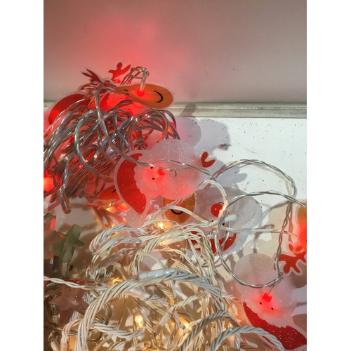 166 - Quantity of white string lights - tested