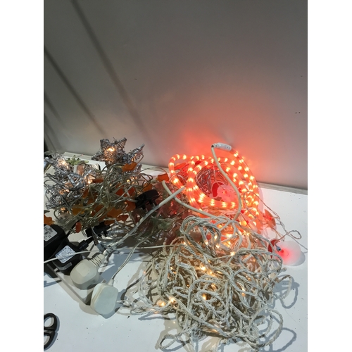 166 - Quantity of white string lights - tested