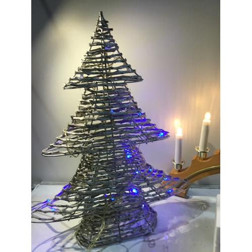 182 - Christmas tree light, candle arch and more