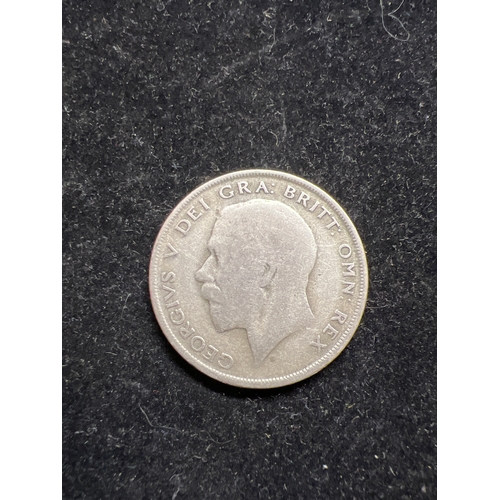 36 - 1921 George V half crown