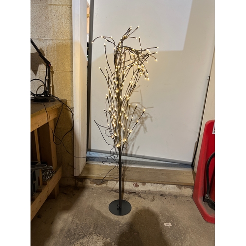 234 - 4ft tall artificial bonsai light up tree