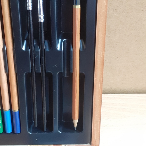 5 - WH Smith watercolour pencils presented in original case. Pencils are in like new, unused condition.