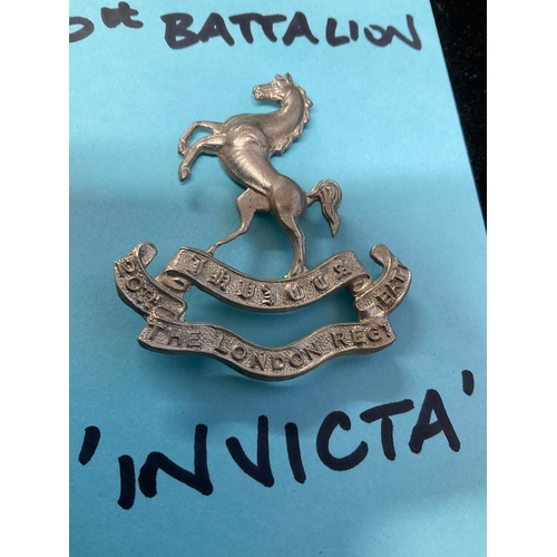 41A - The London Reg. 20th Battalion ‘Invicta’