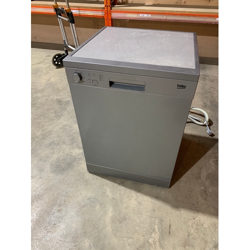 192 - Beko grey dishwasher in working order