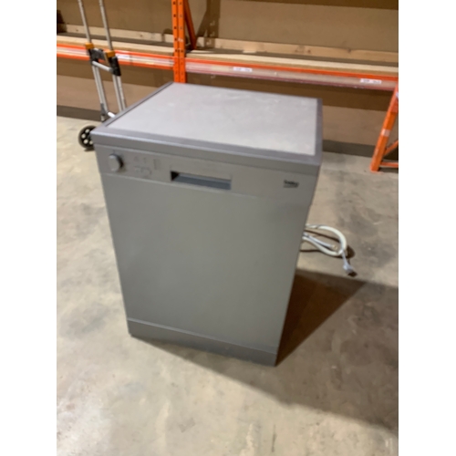 192 - Beko grey dishwasher in working order