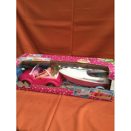 241 - Boxed Steffi love doll and car