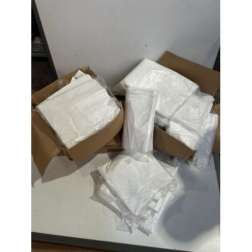 79 - Very large quantity of disposable aprons - all new