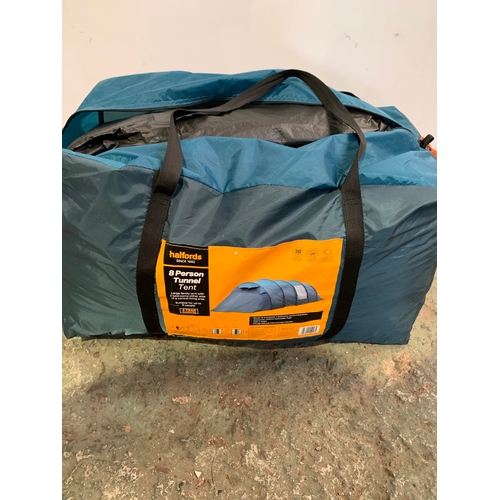 581 - Halfords 8 person tunnel tent