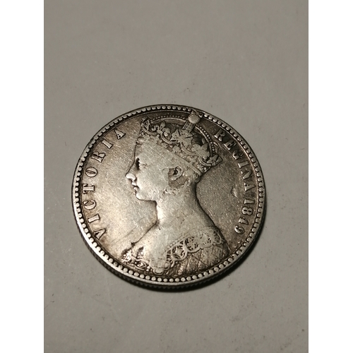 37A - COINS : 1849 Victorian florin