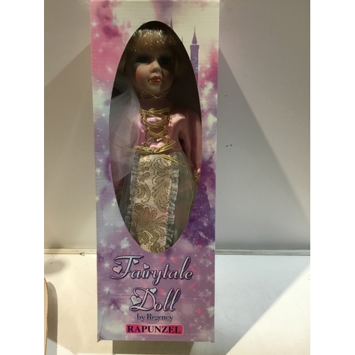 1 - Rapunzel fairytale doll by regency