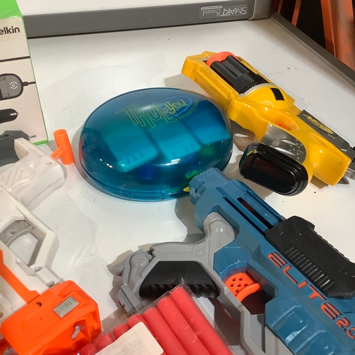 429A - Mixed bag nerf guns bullets photo frames and more